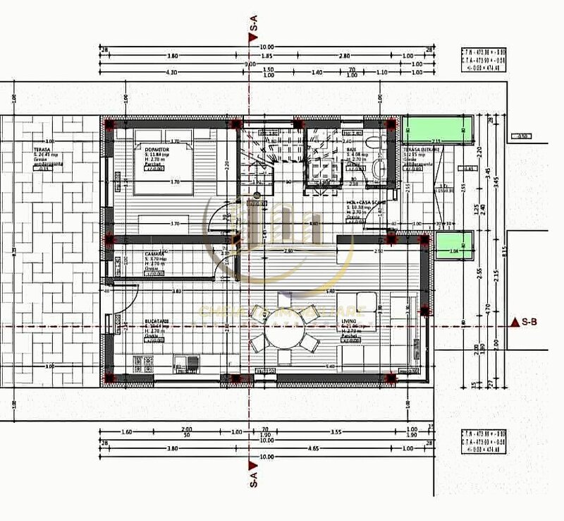 Corusu, de vanzare casa in ansamblu rezidential, 120 mp.